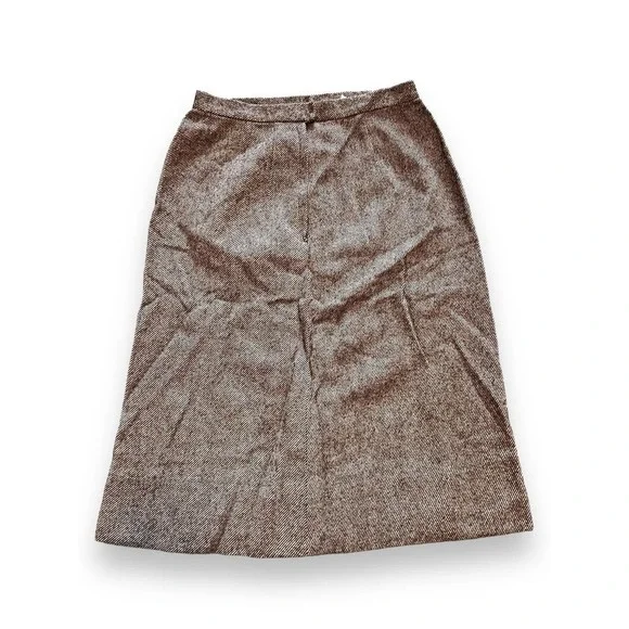 VTG Pendleton 100% Virgin Wool Lined Pencil Skirt Women's Gray 14 - Picture 2 of 10